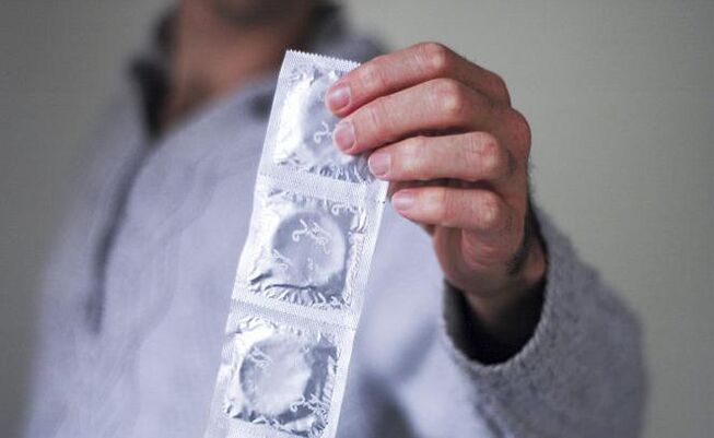 Kondome bei der Behandlung von Prostatitis mit Medikamenten
