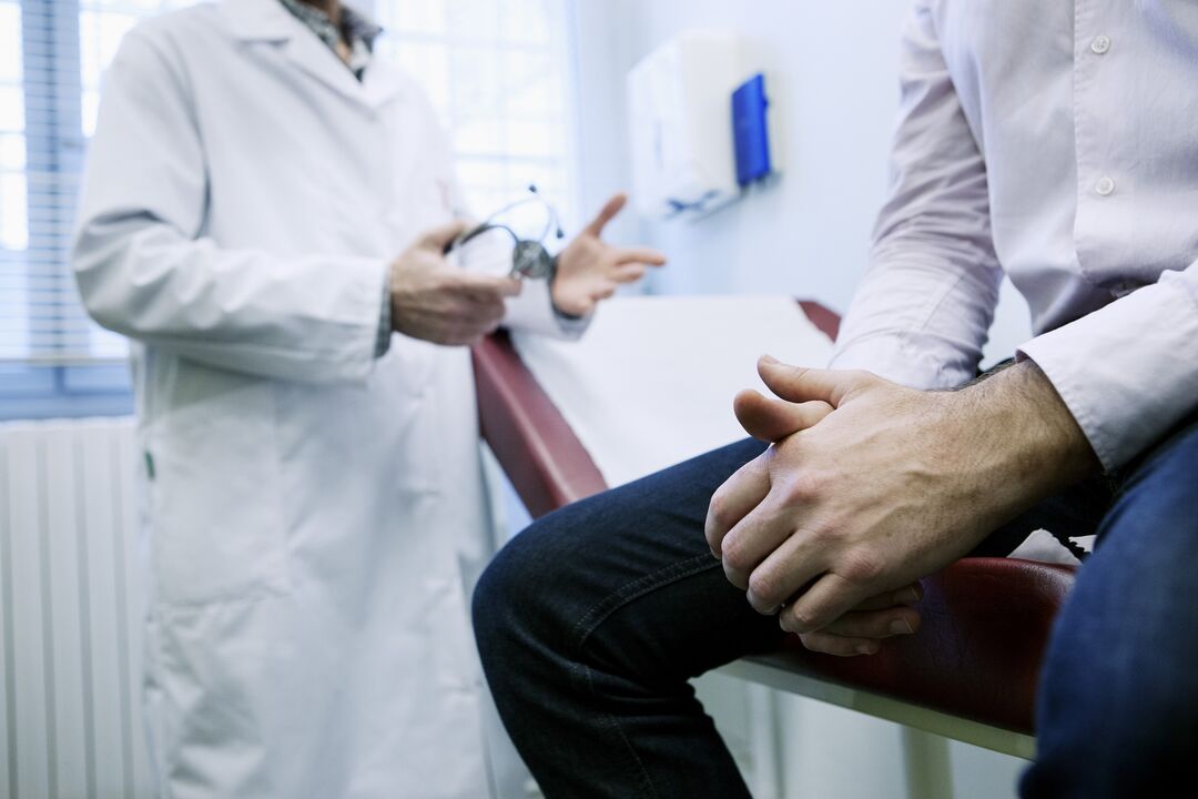Arzttermin zur Vorbeugung von Prostatitis
