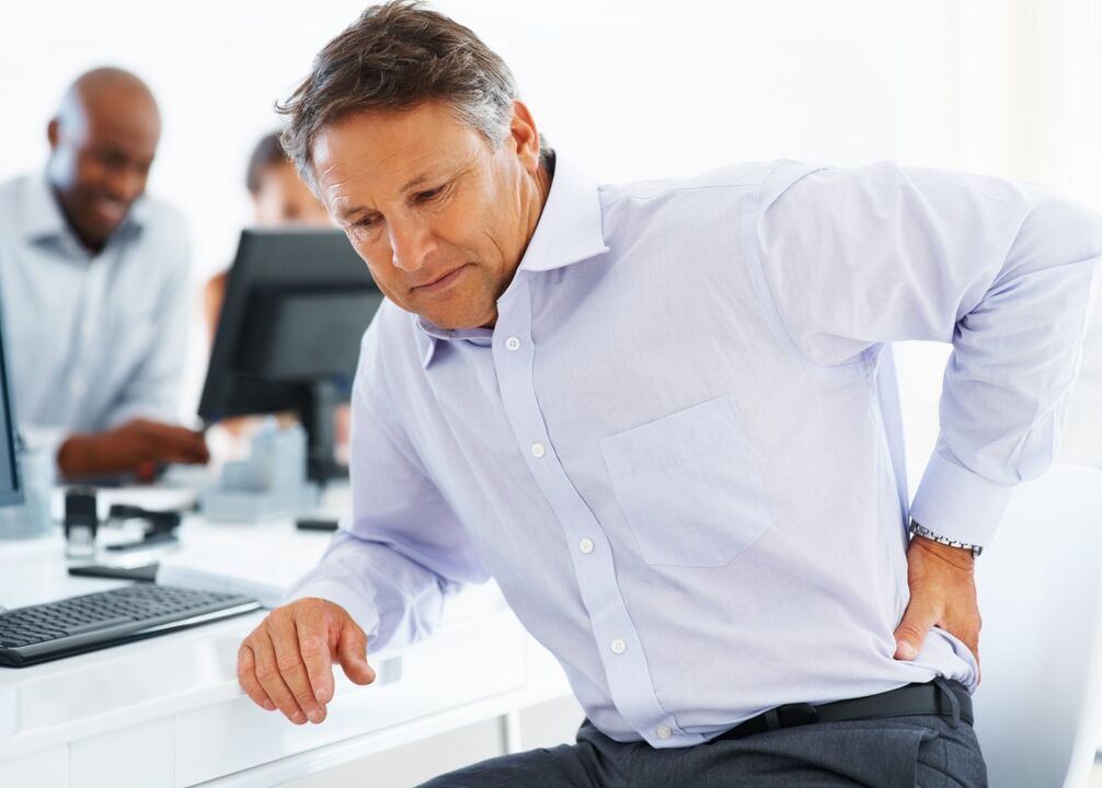 Rückenschmerzen mit prostatitis