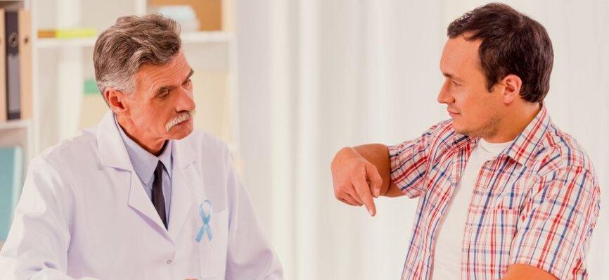 Der Arzt gibt Ratschläge zur Vorbeugung von Prostatitis